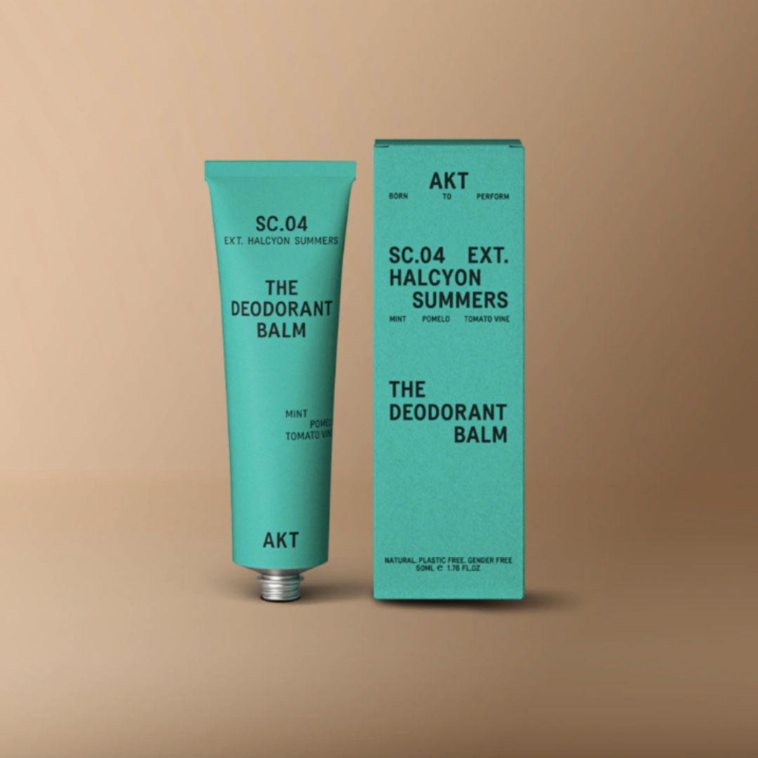 Natural Deodorant Balm by AKT London in Halcyon Summers scent